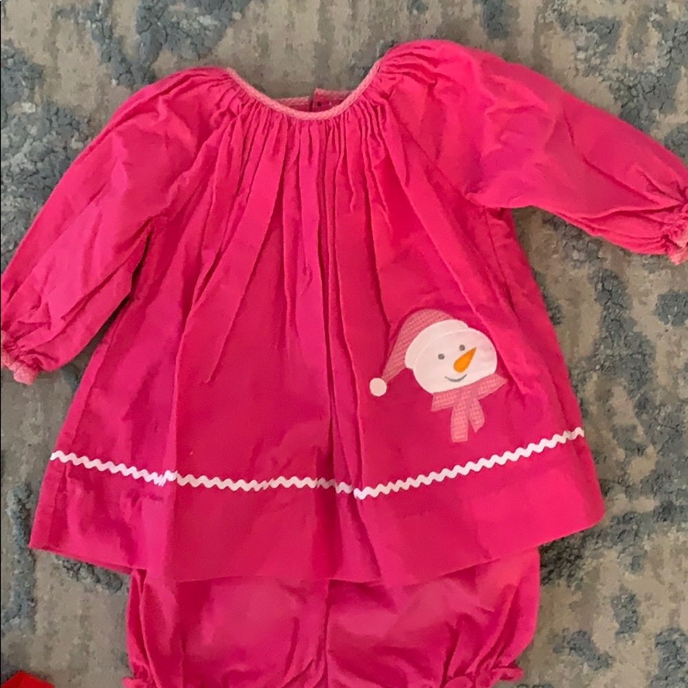 Christmas outfit baby girl